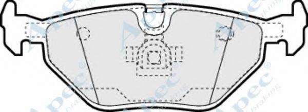 APEC BRAKING PAD1045