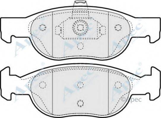 APEC BRAKING PAD1051