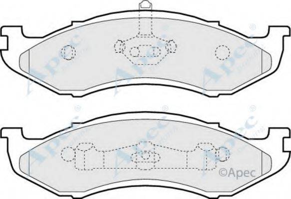 APEC BRAKING PAD1056