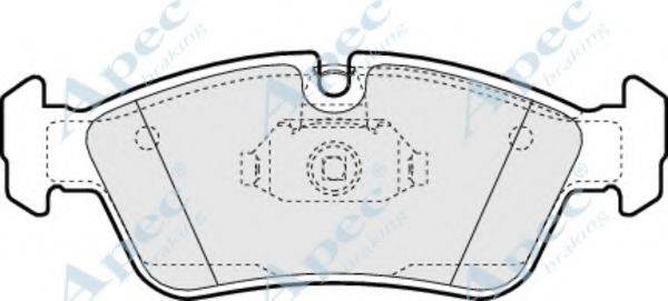 APEC BRAKING PAD1061