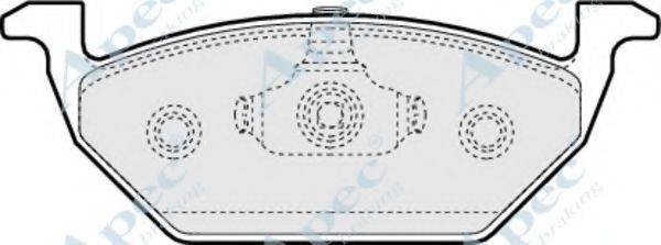 APEC BRAKING PAD1062