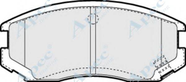 APEC BRAKING PAD1072