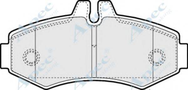 APEC BRAKING PAD1074
