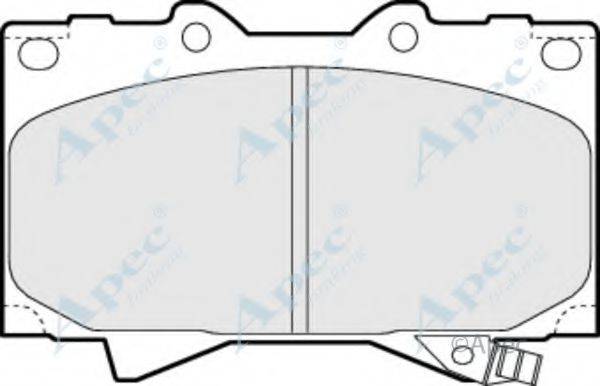 APEC BRAKING PAD1076