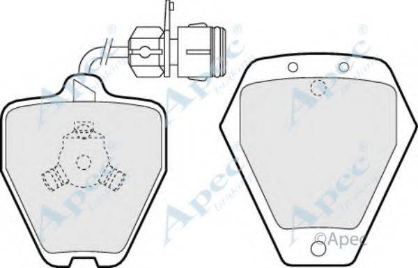APEC BRAKING PAD1078