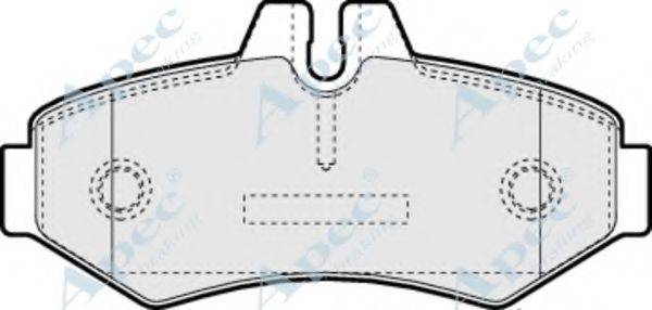 APEC BRAKING PAD1104