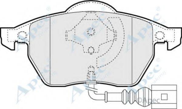 APEC BRAKING PAD1110