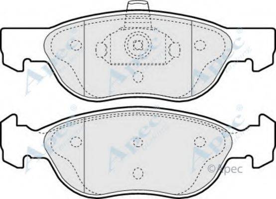 APEC BRAKING PAD1114