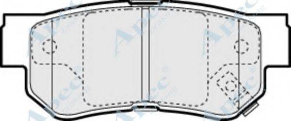 APEC BRAKING PAD1121