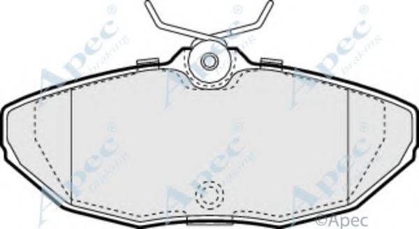 APEC BRAKING PAD1127