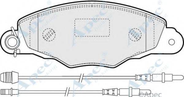 APEC BRAKING PAD1144