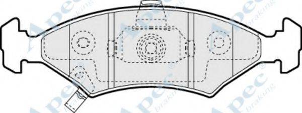 APEC BRAKING PAD1145