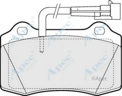 APEC BRAKING PAD1150