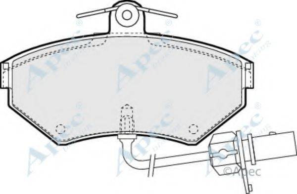 APEC BRAKING PAD1152