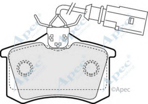 APEC BRAKING PAD1157