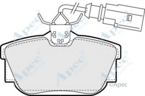 APEC BRAKING PAD1158