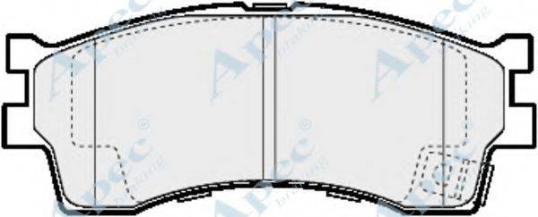 APEC BRAKING PAD1160