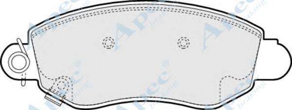 APEC BRAKING PAD1167