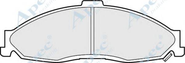 APEC BRAKING PAD1181
