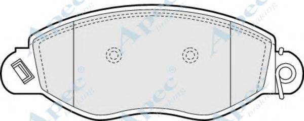 APEC BRAKING PAD1183
