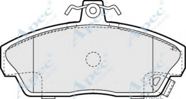 APEC BRAKING PAD1185