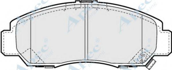 APEC BRAKING PAD1187