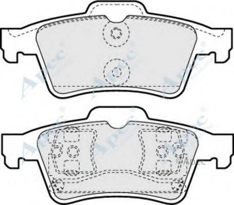 APEC BRAKING PAD1195