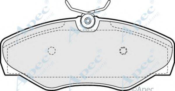 APEC BRAKING PAD1202