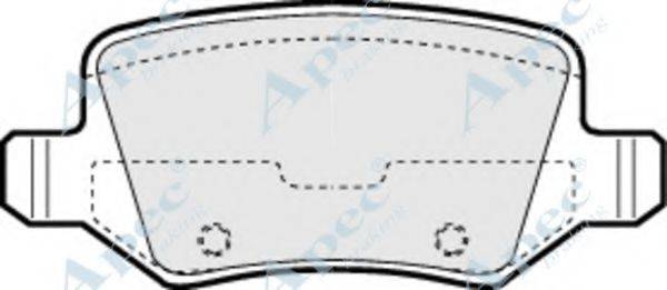 APEC BRAKING PAD1214