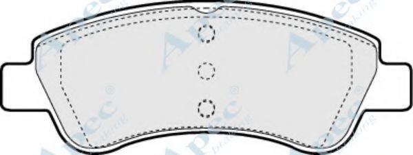 APEC BRAKING PAD1216