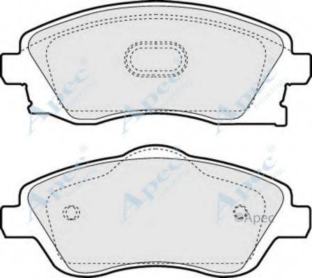 APEC BRAKING PAD1221