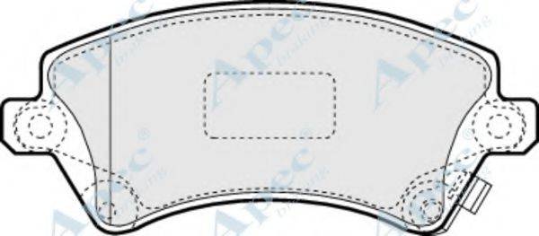 APEC BRAKING PAD1223
