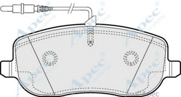 APEC BRAKING PAD1224