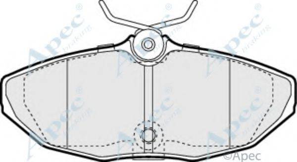 APEC BRAKING PAD1226