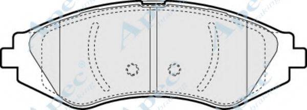 APEC BRAKING PAD1230