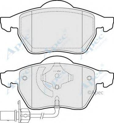 APEC BRAKING PAD1234