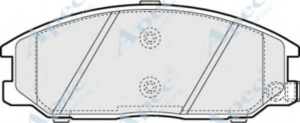 APEC BRAKING PAD1237