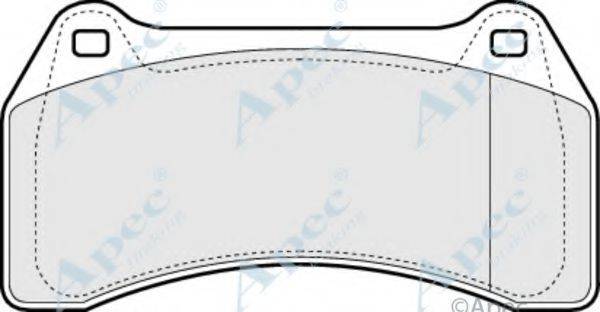 APEC BRAKING PAD1246