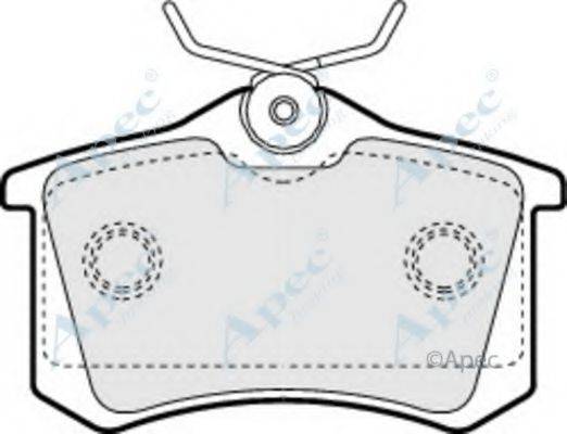 APEC BRAKING PAD1256