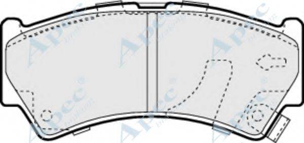 APEC BRAKING PAD1258