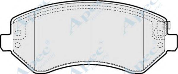 APEC BRAKING PAD1267