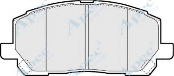 APEC BRAKING PAD1282