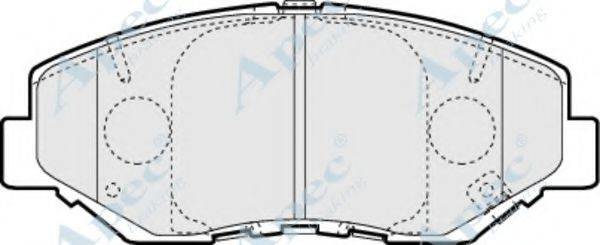 APEC BRAKING PAD1284