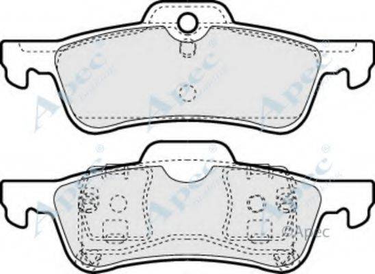 APEC BRAKING PAD1287