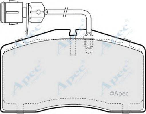 APEC BRAKING PAD1296