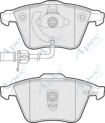 APEC BRAKING PAD1299