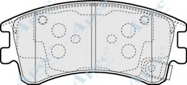 APEC BRAKING PAD1302