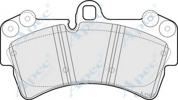 APEC BRAKING PAD1317