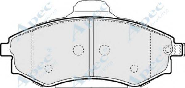 APEC BRAKING PAD1321