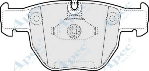 APEC BRAKING PAD1325